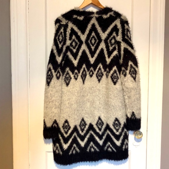 Anthropologie Diamond Eyelash Cardigan Sweater - Picture 3 of 8